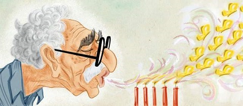 Caricature of Gabo. Gabriel José de la Concordia García Márquez. Gabriel García Márquez, Colombian writer, awarded with the 1982 Nobel Prize in Literature.